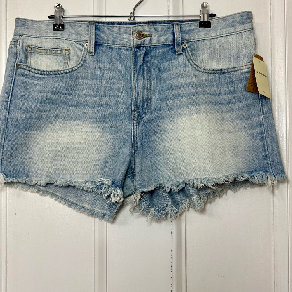 Lucky Brand NWT The Boyfriend Short Raw Hem - 14/32